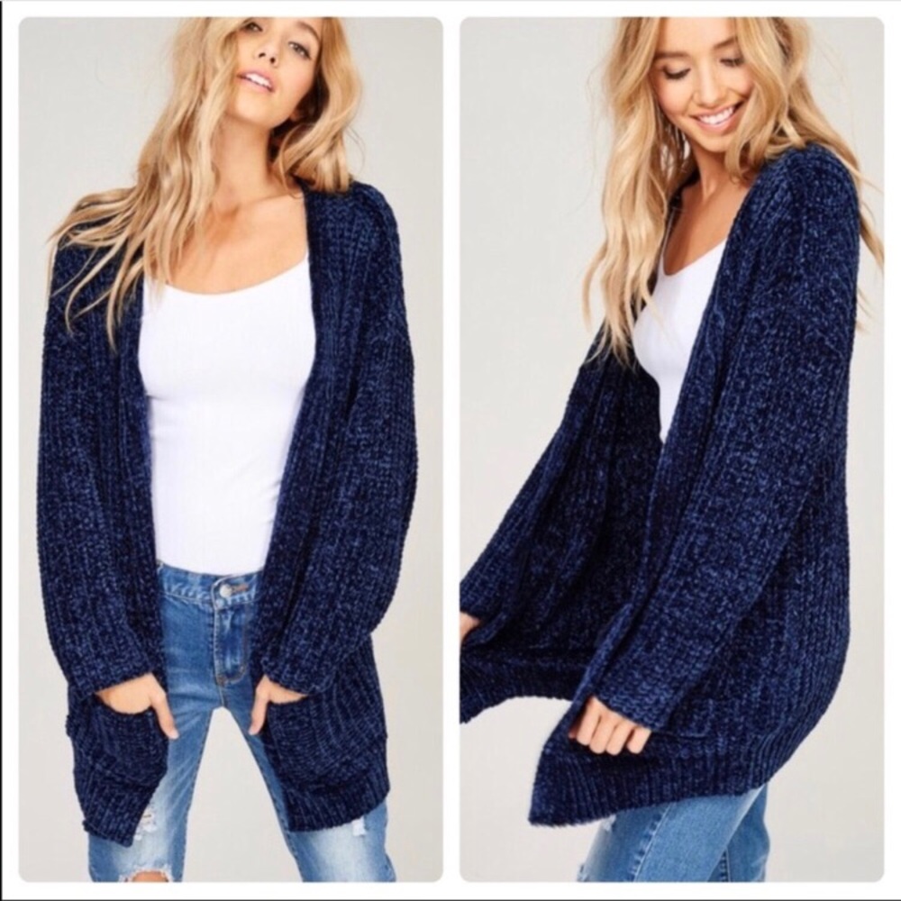 Sold! Chenille cardigan